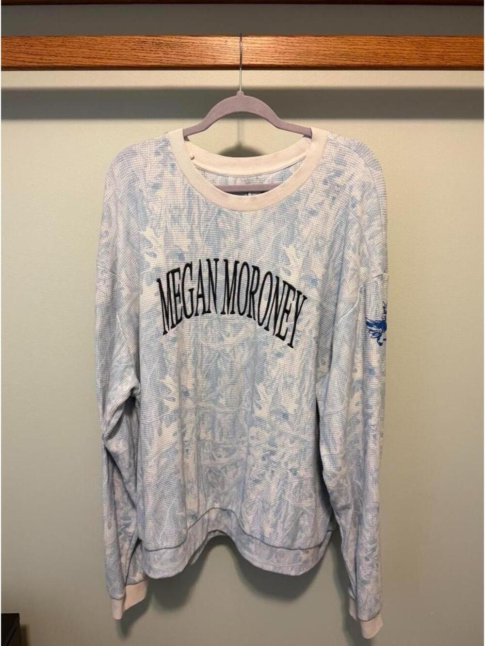 megan moroney boys lie blue camo sweatshirt